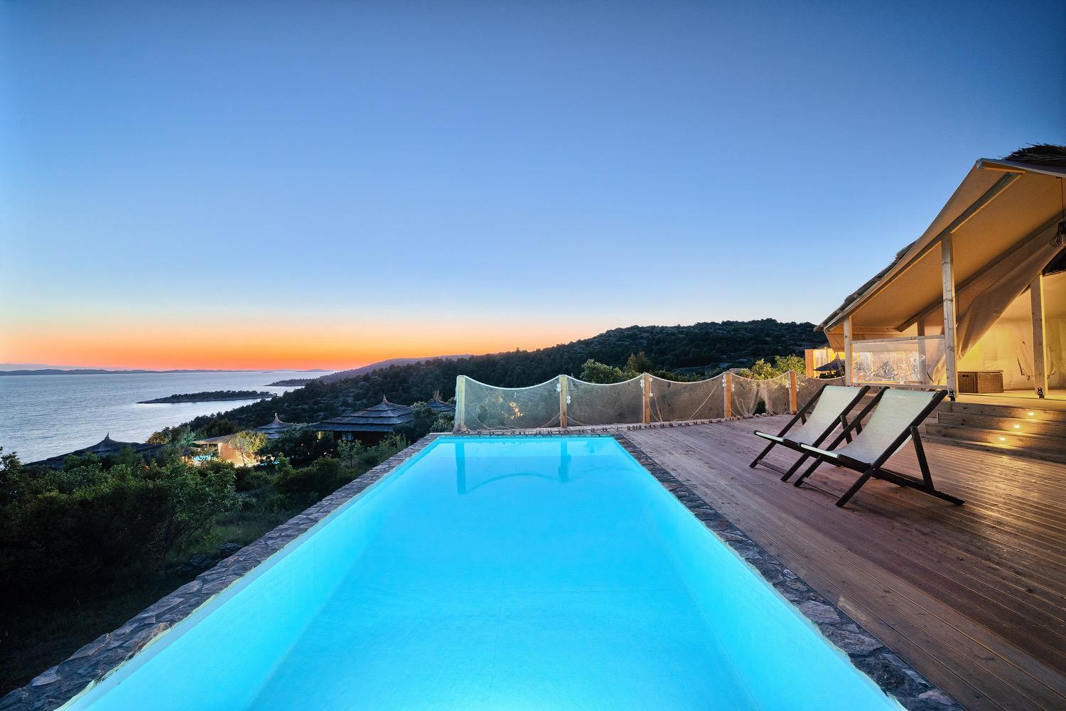 Golden Haven Luxe Glamp Resort Murter Exterior photo